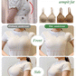Non-marking stretch bra without steel ring