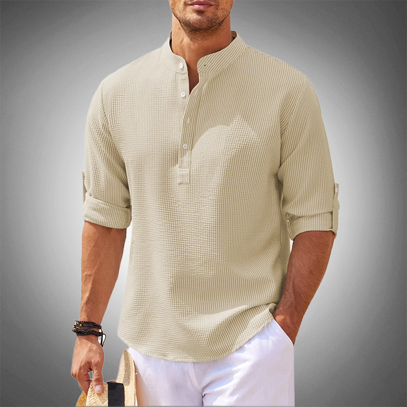 ASHTON CONTEMPORARY HENLEY SHIRT