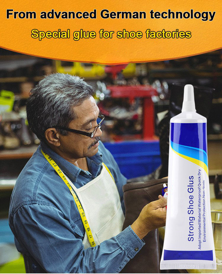 Waterproof hard-wearing strong shoe repair glue