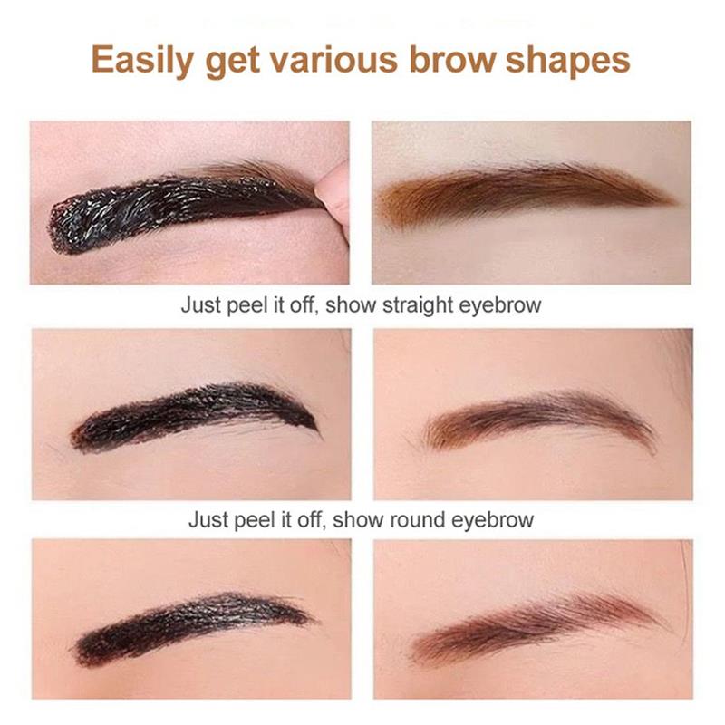 Semi -permanent Waterproof Peel-off Eyebrow Cream (Buy 1 Get 1 Free）