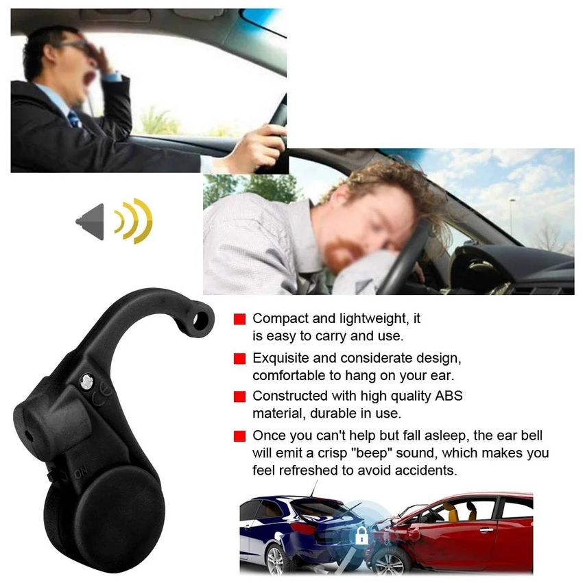 ANTI-DROWSY ALARM DEVICE-Help you stay awake and safe on every trip