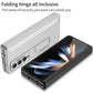 Magnetic Hinge Stand All-included Case With Back Screen Protector For Samsung Galaxy Z Fold4 5G