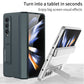 Magnetic Hinge Stand All-included Case With Back Screen Protector For Samsung Galaxy Z Fold4 5G