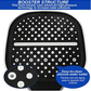 8-speed Oversized Panel Pressurized Shower Head