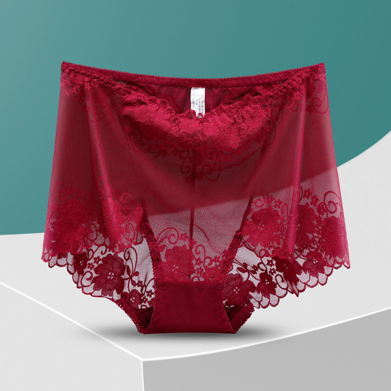 Ladies Breathable Lace Knickers