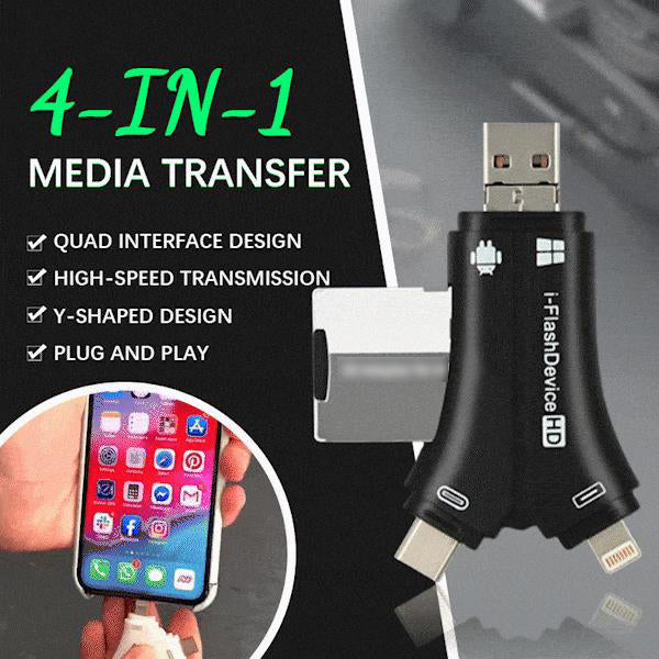 4-in-1 Media Transfer with Memory