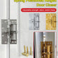 [Automatic closing] 4 inch spring hinge