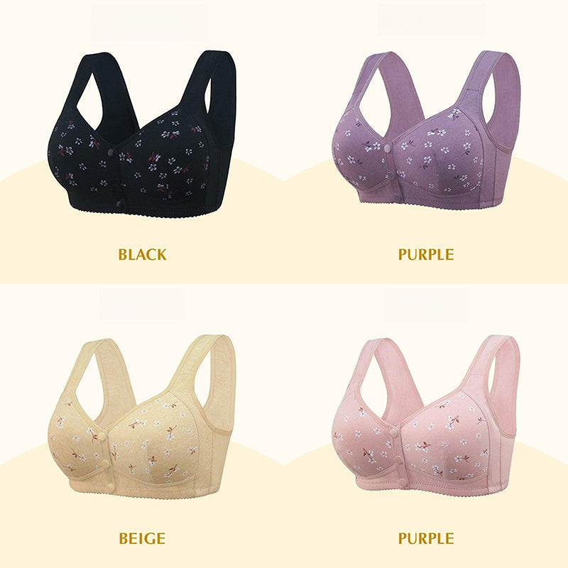 🔥Buy 1 get 2 free🔥Comfortable & Convenient Front Button Bra