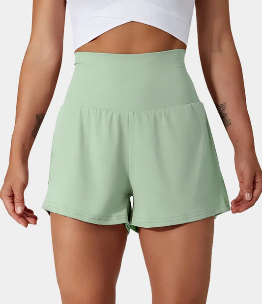 High Waisted Yoga Shorts