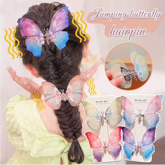 Moving Butterfly Hairpin