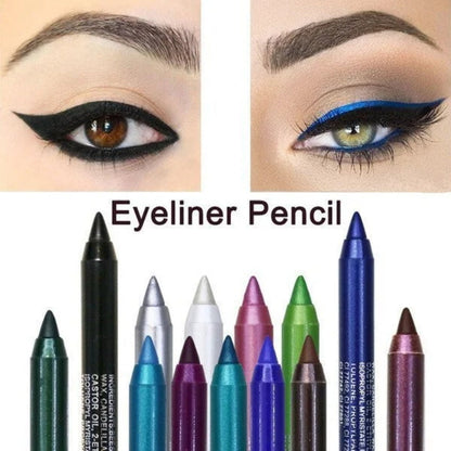 Eyeliner Coloré Longue Tenue ✨ Waterproof 24h 💧