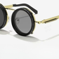 🔥🌞 Gafas de Sol Redondas Polarizadas con Tinte Ajustable – Estilo y Protección para Cada Momento 👓✨