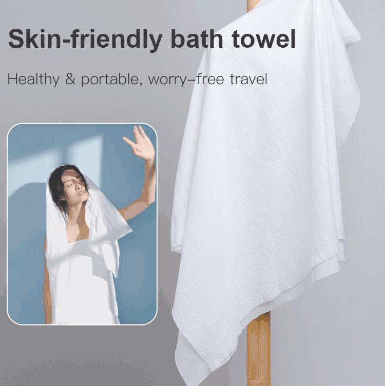 Pearl Cotton Portable Compressed Bath Towel