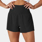 High Waisted Yoga Shorts