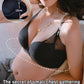 Women's Front Buckle Lace Push Up Bra