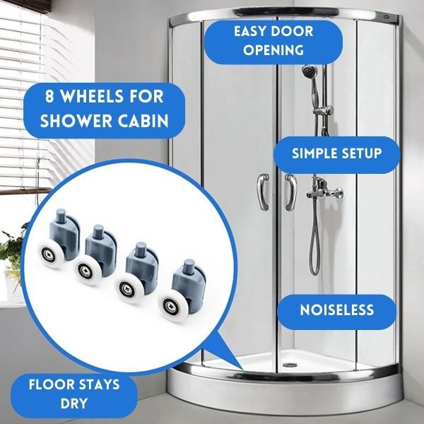 Silent Glass Sliding Door Pulley