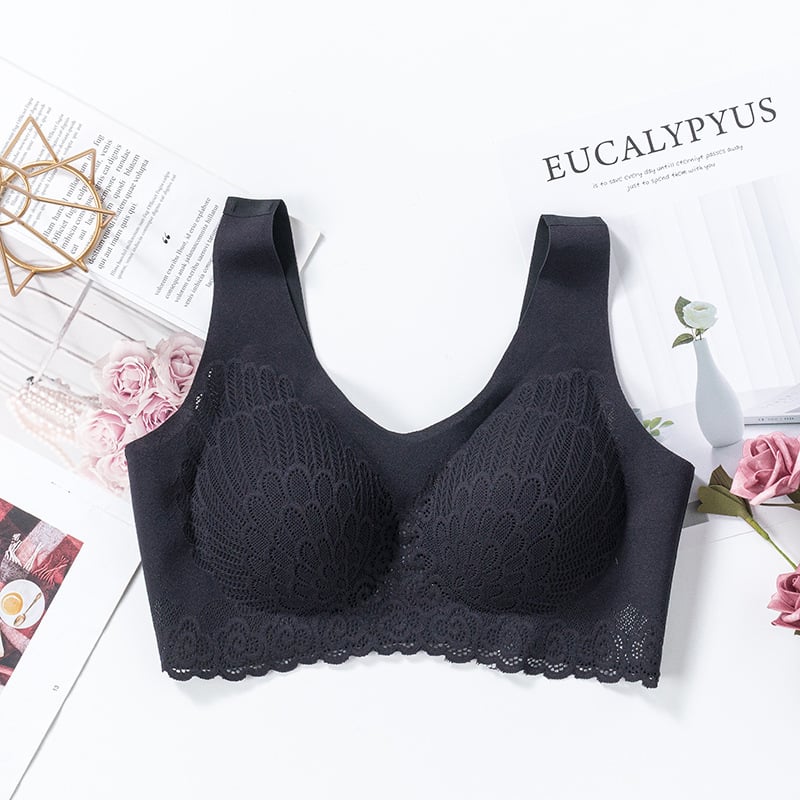 🔥Buy 2 Get 1 Free CODE:AB0308🔥Anti-saggy Breathable Lace Large Size Bra