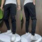 🔥Herrers Högstretchiga Multifickor Skinny Cargo Byxor 👖 så coola💥