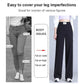All-Match Ice Silk Ribbed Knit Pants