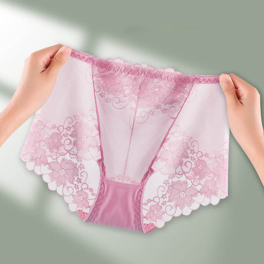 Ladies Breathable Lace Knickers