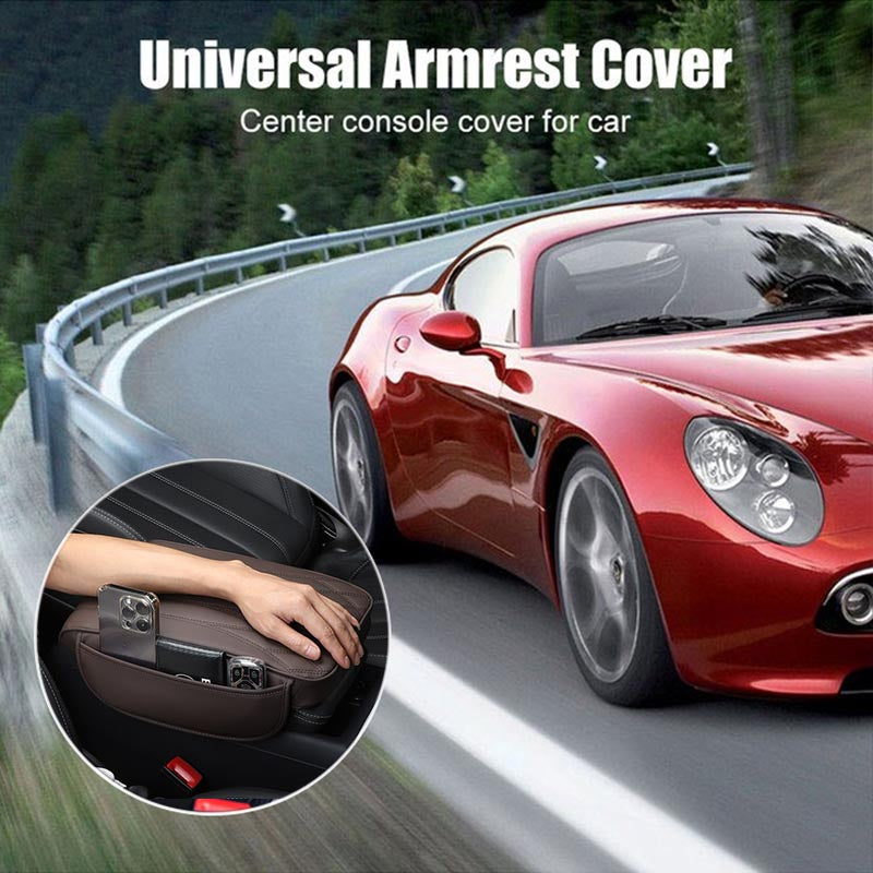 Universal Leather Car Armrest Mat