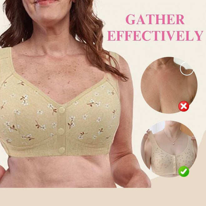 🔥Buy 1 get 2 free🔥Comfortable & Convenient Front Button Bra