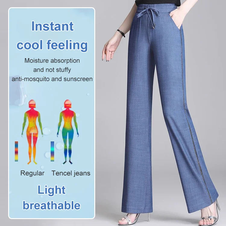 Body Shaping Cool Tencel Jeans