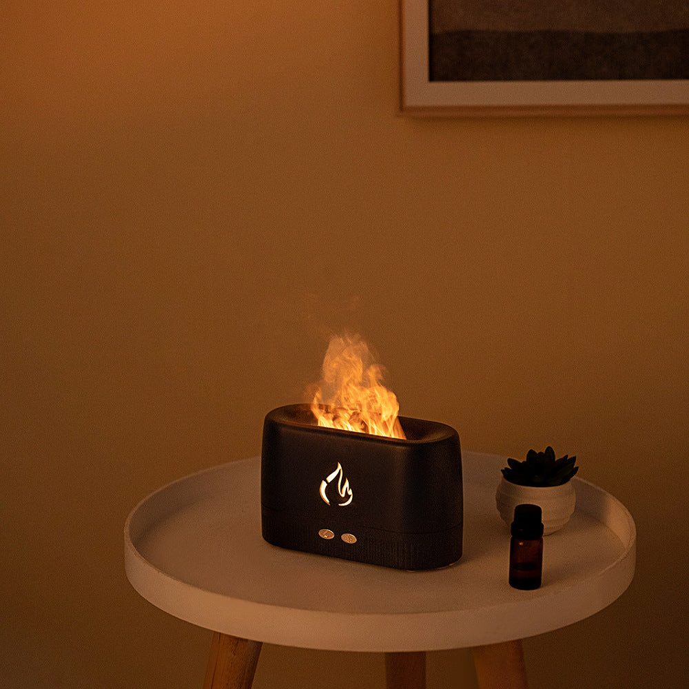 Aromatherapy Diffuser with Flame Light