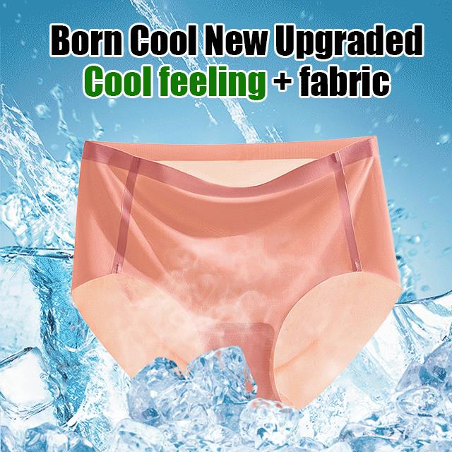 Women's Seamless Ice Silk Antibacterial Panties