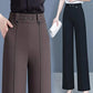 Ice Silk Cooling Wide Leg Suit Pants
