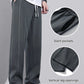 Ice Silk Straight Leg Draping Wide-leg Pants (Fashionable And Comfortable)