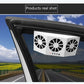 The New Solar Car Cooling Artifact [air circulation exhaust fan]