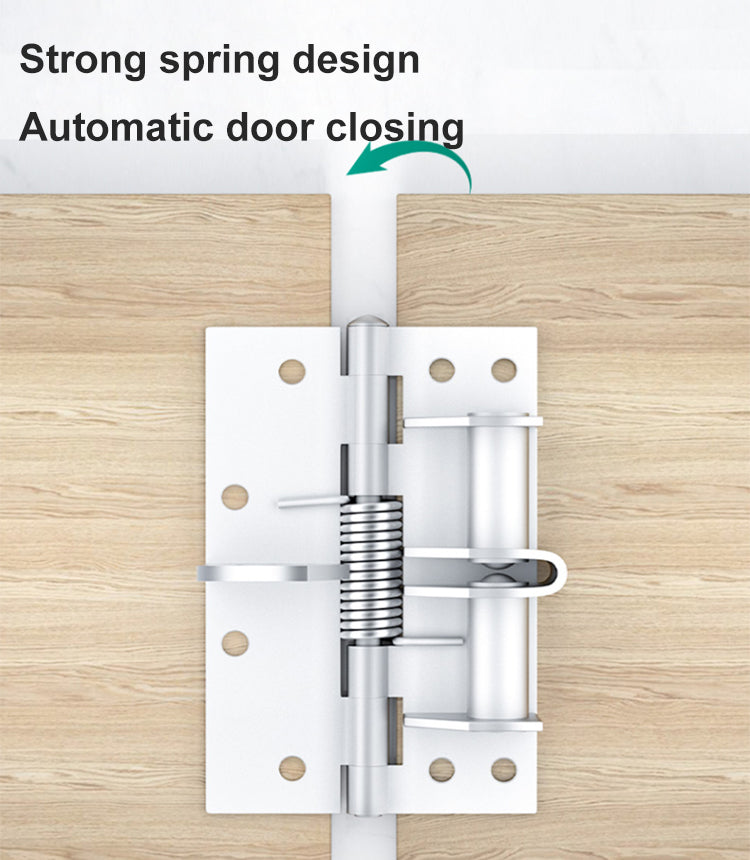 [Automatic closing] 4 inch spring hinge