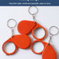 Mini Folding Magnifying Glass Key Chain