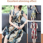 V-neck Waist-skimming Elegant Watercolor Painting Dress