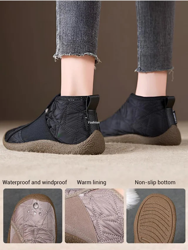 Women's Waterproof Non-slip Warm Ankle Boots