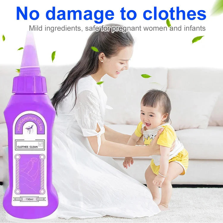 Wash-free Active Enzyme Clothing Stain Remover