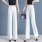 Ice Silk Cooling Wide Leg Suit Pants