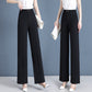 Ice Silk Cooling Wide Leg Suit Pants