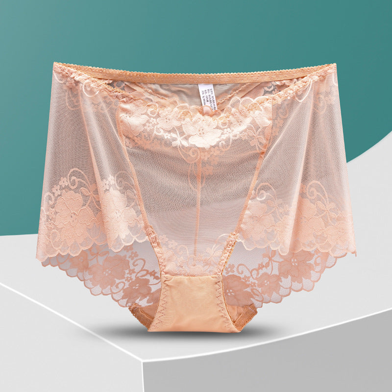 Ladies Breathable Lace Knickers