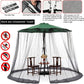 Garden Umbrella Table Screen Parasol Mosquito Net Cover
