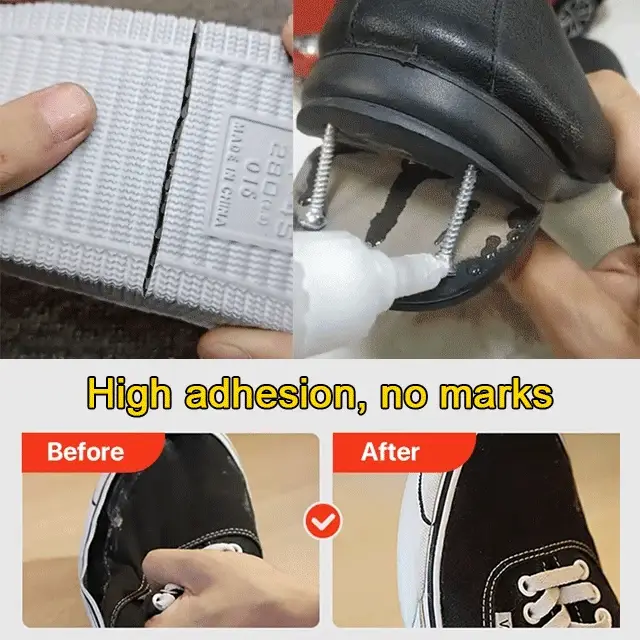 Waterproof hard-wearing strong shoe repair glue