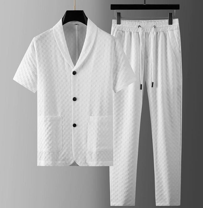 Men's Casual Fashion Two Piece Set