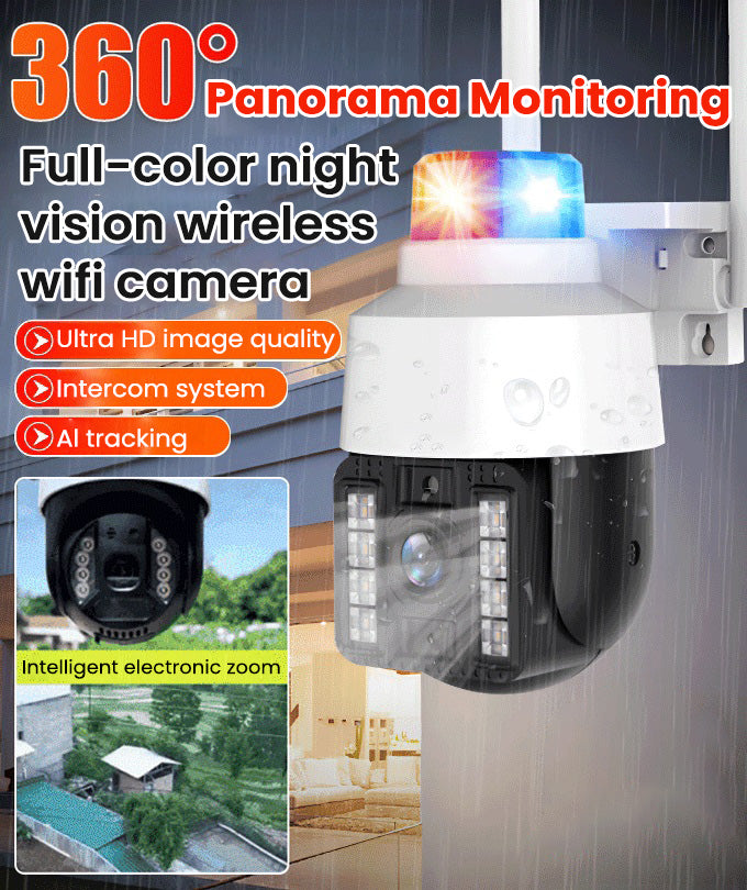 Full-color night vision wireless wifi camera