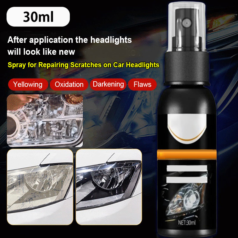 Best Gift - Spray for Repairing Scratches on Car Headlights