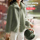 Thick coral fleece sweatshirt