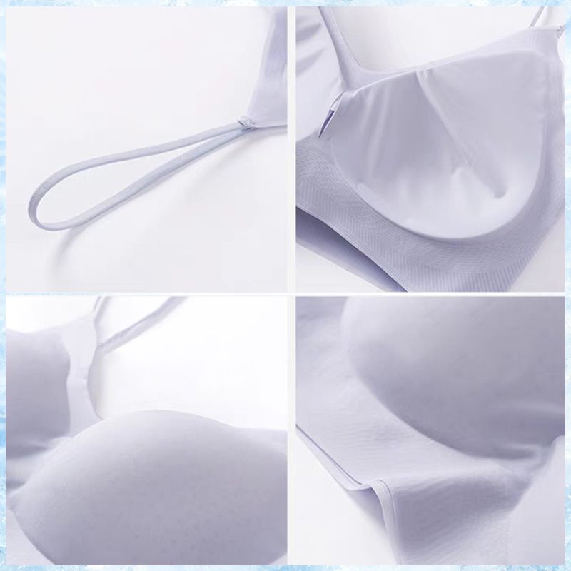 Women’s Breathable Ice Silk Sling Bra