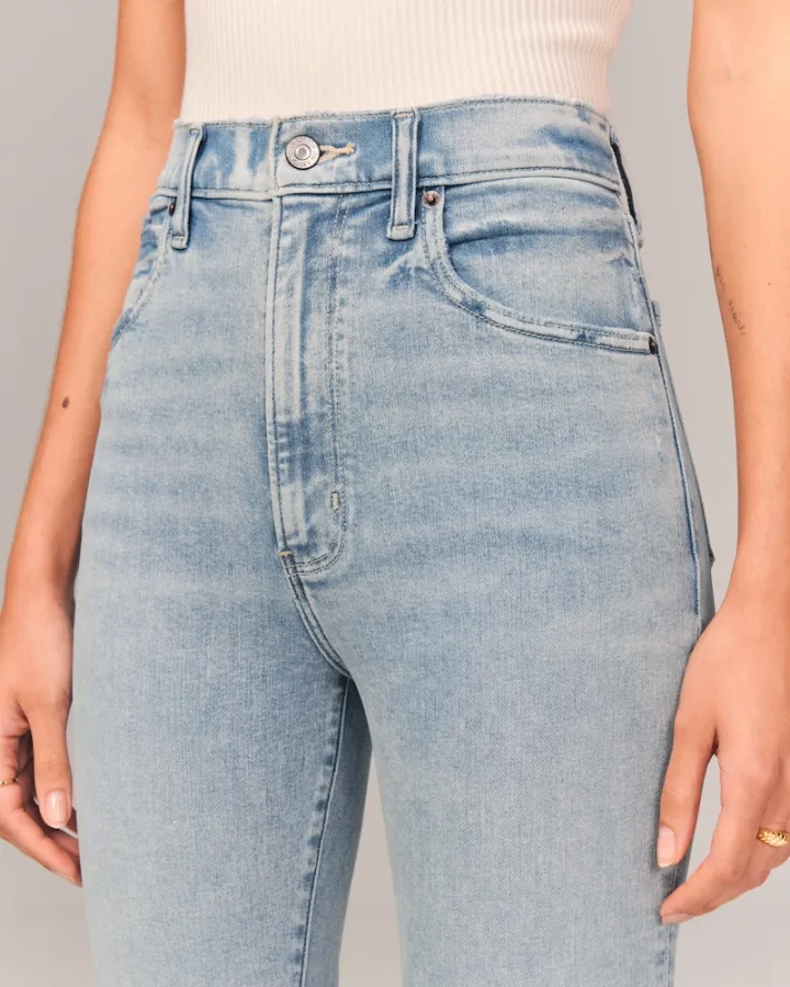 Ultra High Rise Stretch Flare Jean