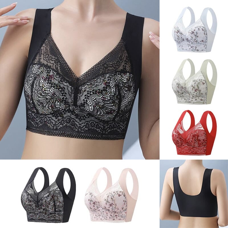 BUY 2 GET 10%OFF🔥TODAY🔥Plus Size Beautiful Sexy Lace Bralettes✨(Add 2  items to your cart to enjoy the automatic discount)