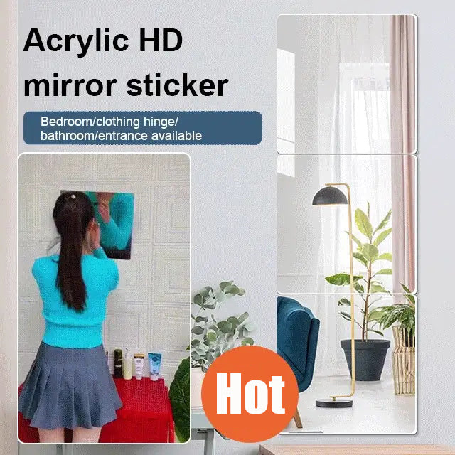 Acrylic Soft Mirror Sticker – firstroost-us